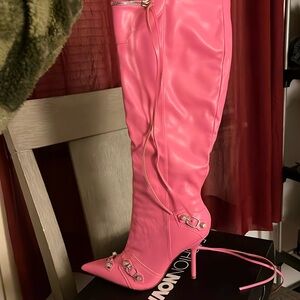 Fashion Nova Knee High Boots